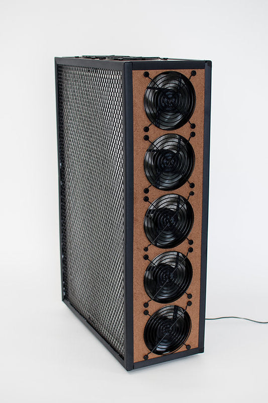 Hex Mesh Filter Guards for Luggable Air Purifiers