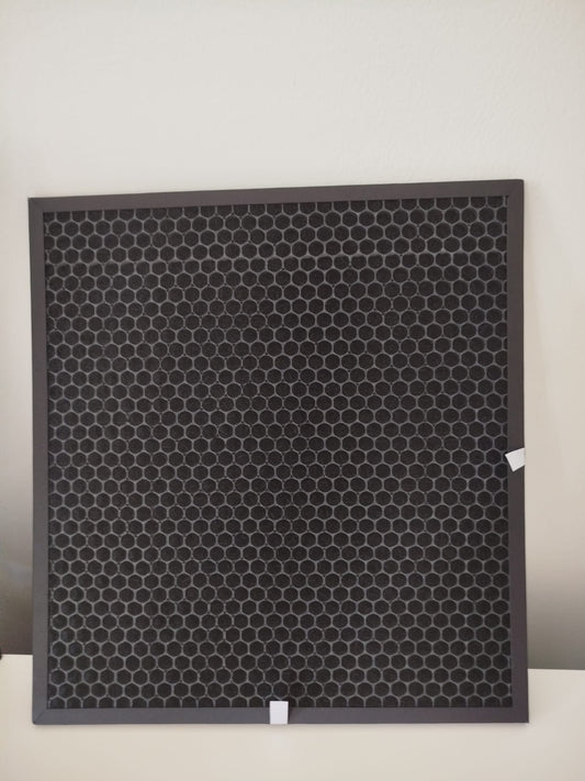 Activated carbon filter pair for Luggable Carbon — front view