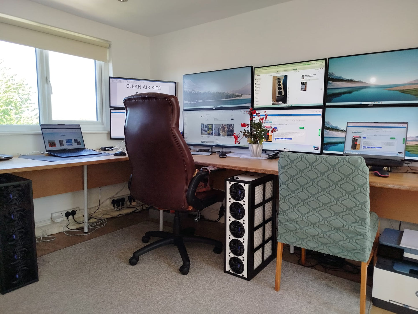 Luggable Ultra XL Blanc clean air solution for UK homes